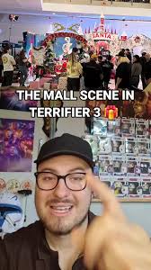 Terrifier 3 Mall Santa Scene