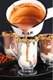 Peanut Butter Hot Chocolate Float Cleobuttera Recipe Peanut Butter Hot Chocolate Hot Chocolate Recipes Fun Desserts