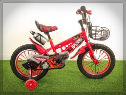 Phillips 16" fiú kerékpár piros Gyerek kerékpár - Készl