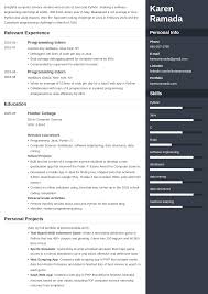Why put internships on resume. Computer Science Internship Resume Template For Students In 2021