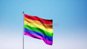 Регулярно добавляем новые гиф картинки на тему и. Raduzhnyj Flag Flag Gej Prajda Ili Flag Gej Prajda Vilyayushij Na Vetru Po Yasnomu Golubomu Nebu Stokovye Videomaterialy Crushpixel