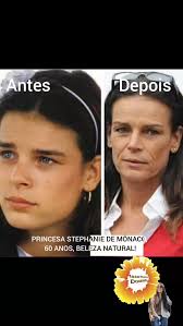 Princesa Stephanie de Mônaco, caçula do Príncipe Rainier lll (in memoriam)  e da ex-atriz Grace Kelly (in memoriam), já aos 60 anos, continua com sua  beleza, sem se preocupar com rugas!, Tds os filhos ...