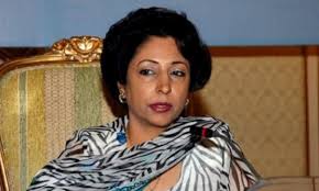 This black robed envoy sure knew how to make a grand entrance. Pakistani Ambassador Hits Back At Us Envoy Arab News