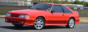 Image result for Bright Red 1993 Mustang