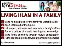 How To Live Islam Within A Family Home Iqrasense Com Islam Islamic Quotes Marriage Issues