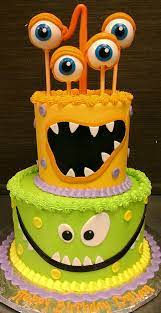 Pin By The Cake Shop On Children Birthday Cakes Monster Birthday Cakes Birthday Cake Kids Boy Birthday Cake