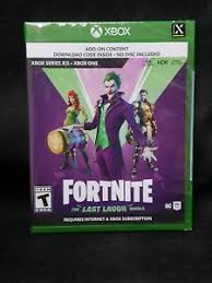 • the joker's revenge pickaxe; Fortnite The Last Laugh Bundle No Disc Version Xbox One Xbox Series X New 883929728121 Ebay