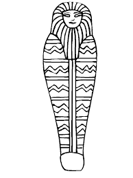 The hagia triada sarcophagus is a stone sarcophagus elaborately painted in fresco; How To Draw A Egyptian Coffin