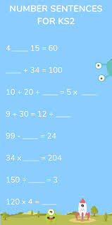 what is a number sentence explained for primary parents and kids