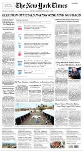 Welcome to the new york times on medium — a hub for conversation about business, technology and news affecting your life. The New York Times On Twitter The Front Page Of The New York Times For Nov 11