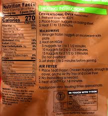 5 what is the healthiest thing to eat at burger king? Tyson Fully Cooked Chicken Nuggets 2 Lb Bag Review Freezer Meal Frenzy