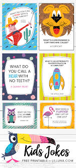 Kids Lunch Box Ideas Lil Luna Lunchbox Jokes Printable Lunch Box Jokes Kids Lunchbox
