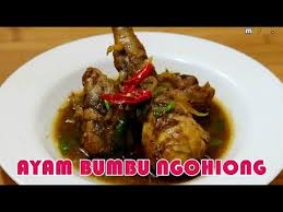 Check spelling or type a new query. Resep Masakan Ayam Bumbu Ngohiong Youtube