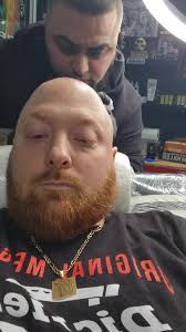 Tatt Session @Benny Barrera #HeadTatt #TattSession #Tattoo #WickedMind...