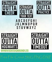 1 svg file 1 eps file 1 png file 1 dxf file. Straight Outta Free Designs Svg Png Dxf For Cricut Movie Design Bundles