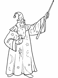 Coloring Page Magician Coloring Pages 9 In 2020 Witch Coloring Pages Toddler Coloring Book Coloring Pages