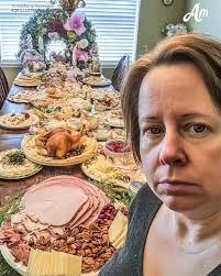 Wife outsmarts husband with lavish christmas dinner