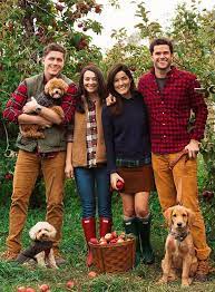 As American As Apple Pie Classy Girls Wear Pearls Fall Family Picture Outfits Fall Family Photo Outfits Fall Family Pictures
