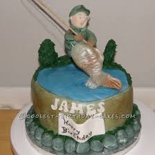 Creative cake decorating creative cakes fishing cakes birthdays birthday cakes desserts food pies anniversaries washington state sugar artists Coolest Homemade