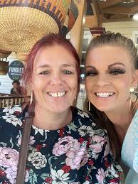 Hi all! I just wanted to introduce myself and share a photo I took. I'm the  red head haha the one is my business partner. I live off grid with my  husband