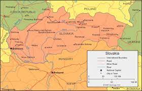 The largest city is its capital, bratislava. Slovakia Map And Satellite Image