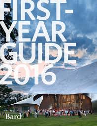 Bard College First Year Guide 2016 By Bard College Issuu
