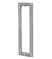 Maybe you would like to learn more about one of these? 3 Foot Contemporary Glass Door Handles Pair Satin Stainless Steel Doorware Com