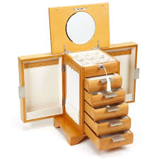 Maybe you would like to learn more about one of these? Lockable Standing Jewelry Armoire With Modern Maple Finish