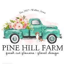 The original vintage mobile flower shop (2016) 💐🚛 back out march 2021 same day delivery available ✨ order online 👇🏼 ameliasflowertruck.com. Pine Hill Farm 4022 Campfire Rd Walker Ia 2021