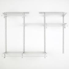 Of hanging space and 144 in. Closetmaid 4 Ft 6 Ft Shelftrack Closet Organizer Walmart Canada