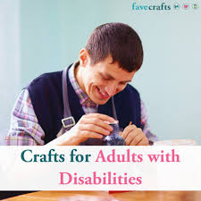 Those with dementia may also enjoy these types of activities. Crafts For Adults With Disabilities Favecrafts Com