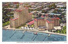 Aeroplane View Of The Edgewater Beach Hotel Image Courtesy Crcc Collection Edgewater Beach Beach Hotels Beach Apartment