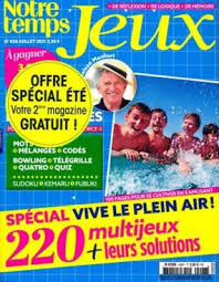 On a trouvé 17 solutions pour: Abonnement Notre Temps Jeux Pas Cher Prismashop