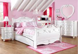 Disney Princess White 6 Pc Full Sleigh Bedroom Full Bedroom Sets Colors Girls Bedroom Sets Girls Bedroom Furniture Sets Princess Bedroom Set