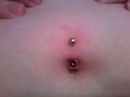 Pregnant Belly Button Piercing Red Pregnantbelly