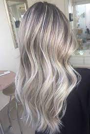 You get tons of room to play around with the formula too, since the amount of toning is totally. Nice Blonde Hair Pinteres Grey Blonde Hair Long Hair Color Hair Styles