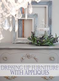 Free shipping on orders over $35! Dressing Up A Classic French Provincial With An Easy To Glue On Applique Salvaged Inspirations