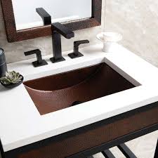 avila 21 inch copper bathroom sink