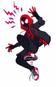 Miles Morales Tumblr Spiderman Dibujo Hombre Arana Comic Superheroes Dibujos