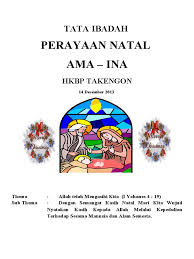 Daftar isi1 tips belajar bahasa batak1.1 contoh penggunaan bahasa batak1.2 kosa kata dalam bahasa batak untuk anggota badan 1.3 kata yang sering diucapkan bahasa batak merupakan bahasa yang mayoritas digunakan oleh orang daerah sumatra utara, orang batak terkenal tegas dan. Tata Ibadah Natal Ama Ina Tk