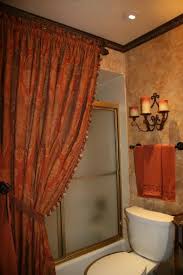 Small bathroom decorating top view image. Modification Your Shower Drape To One Of These Gorgeous Designs Discover Some Stunning See Even More Concep Shower Curtain Decor Curtain Decor Tuscan Bathroom