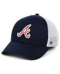 New era offers a wide selection of atlanta braves authentic baseball hats & apparel for every braves fan! 47 Brand Women S Atlanta Braves Branson Glitta Trucker Strapback Cap Reviews Sports Fan Shop By Lids Men Macy S