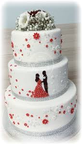 Rot Weisse Hochzeitstorte Hochzeitstorte Rot Torte Hochzeit Hochzeitstorte