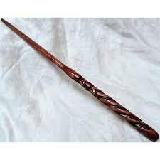 5 out of 5 stars (4) 4 reviews Ginny Inspired Cherry Magic Wand 11 3 4 Inch Round Harry Potter Style Harry Potter Wand Custom Harry Potter Lily Potter
