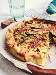 Quiche Aux Courgettes Et Lardons De Volaille Recette Quiche Courgette Recettes De Cuisine Quiche