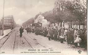 Evacuation Des Remois 1915 Reims Banlieue Les Habitants