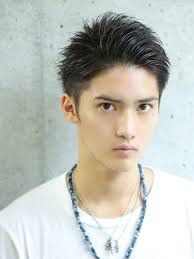 ソリッドツーブロックメンズ髪型 Lipps 原宿mens Hairstyle