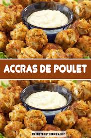 Accras De Poulet En 2020 Recettes De Cuisine Recette Facile Recette