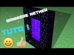 We host the image for free, you choose background skin from our templates or upload a custom picture. Tuto Minecraft Banniere Portail Du Nether Youtube