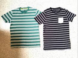 Download the uniqlo app for $3 off your next purchase! Uniqlo Cotton On Striped Cotton Tee T Shirt Size Large Xl Men S Fashion Clothes Tops On Carousell